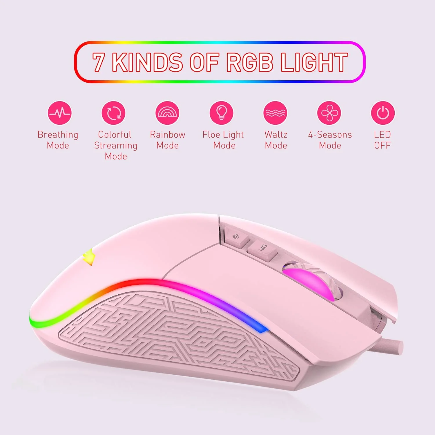 HAVIT MS733 RGB Programmable Gaming Mouse (2020 Version) - Image 13
