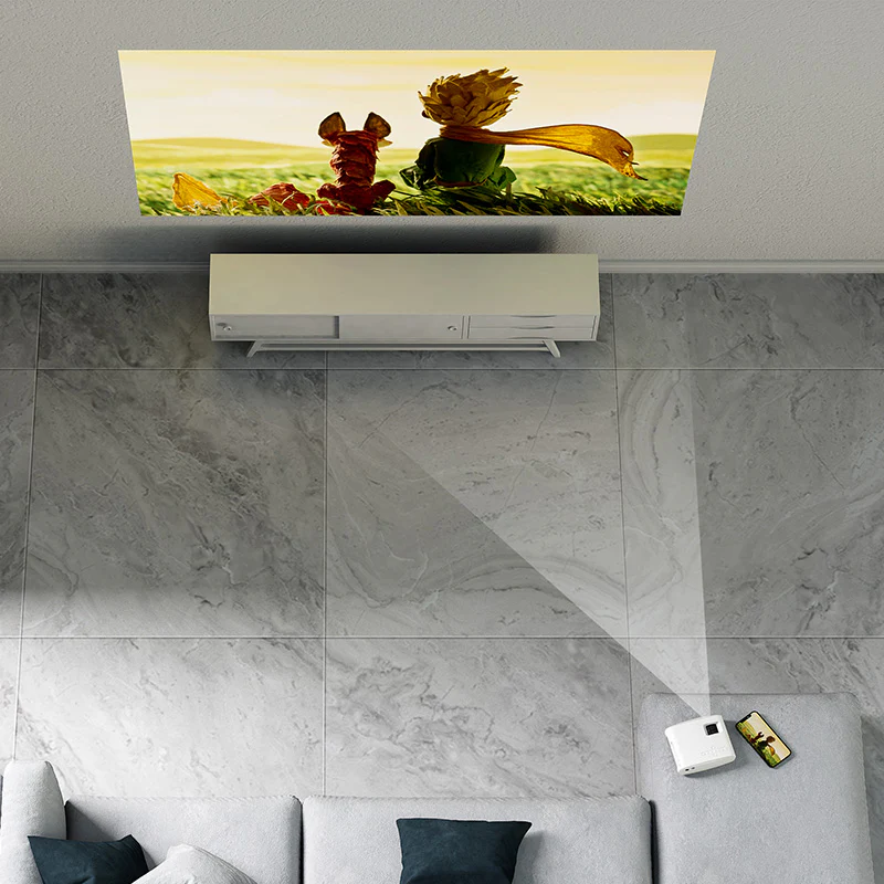 PJ207 Portable 1080P Projector Compatible with Phone - Image 10