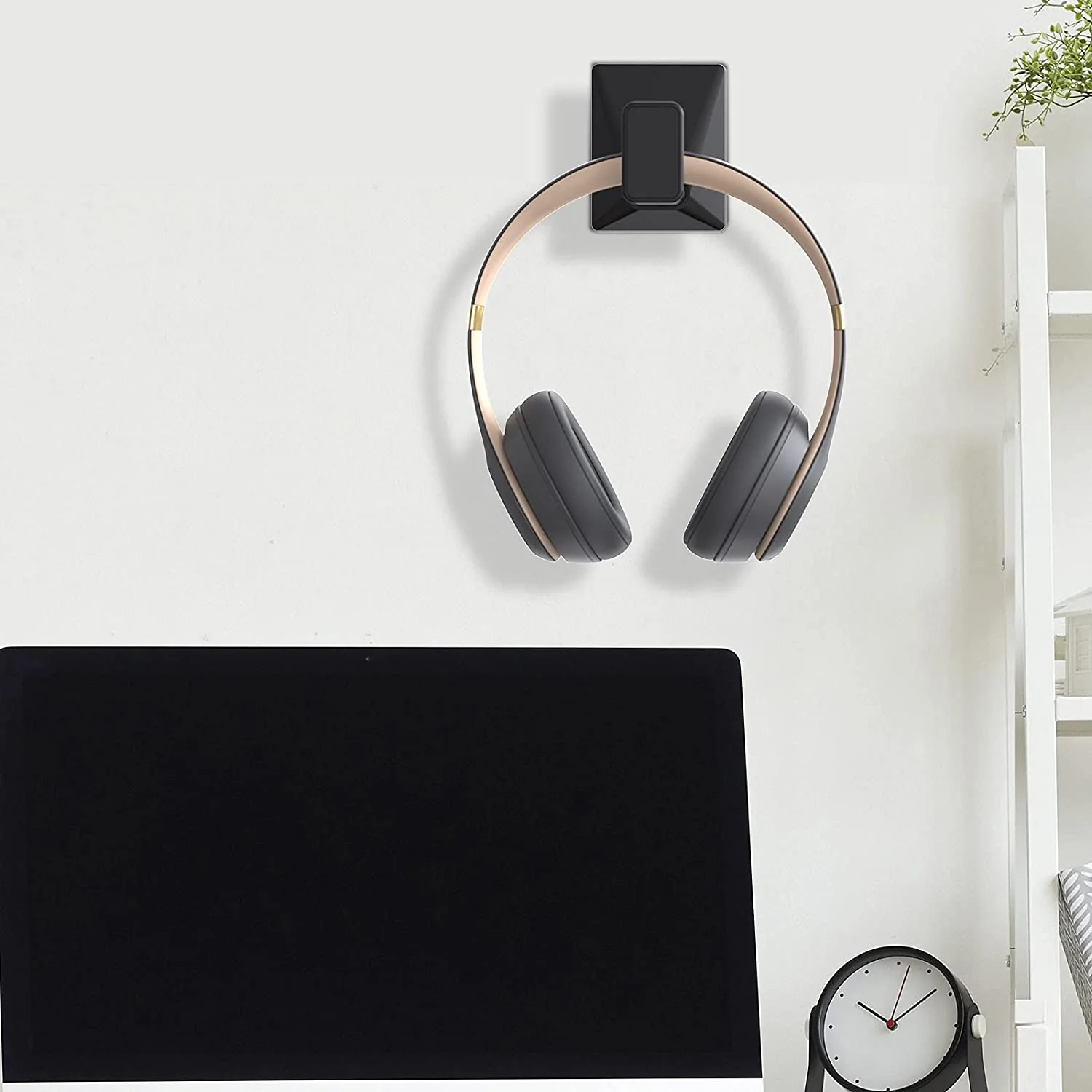 HAVIT TH620 Headphone Hanger Wall Mount, Universal Stand for PC Gaming Headphones - Image 2