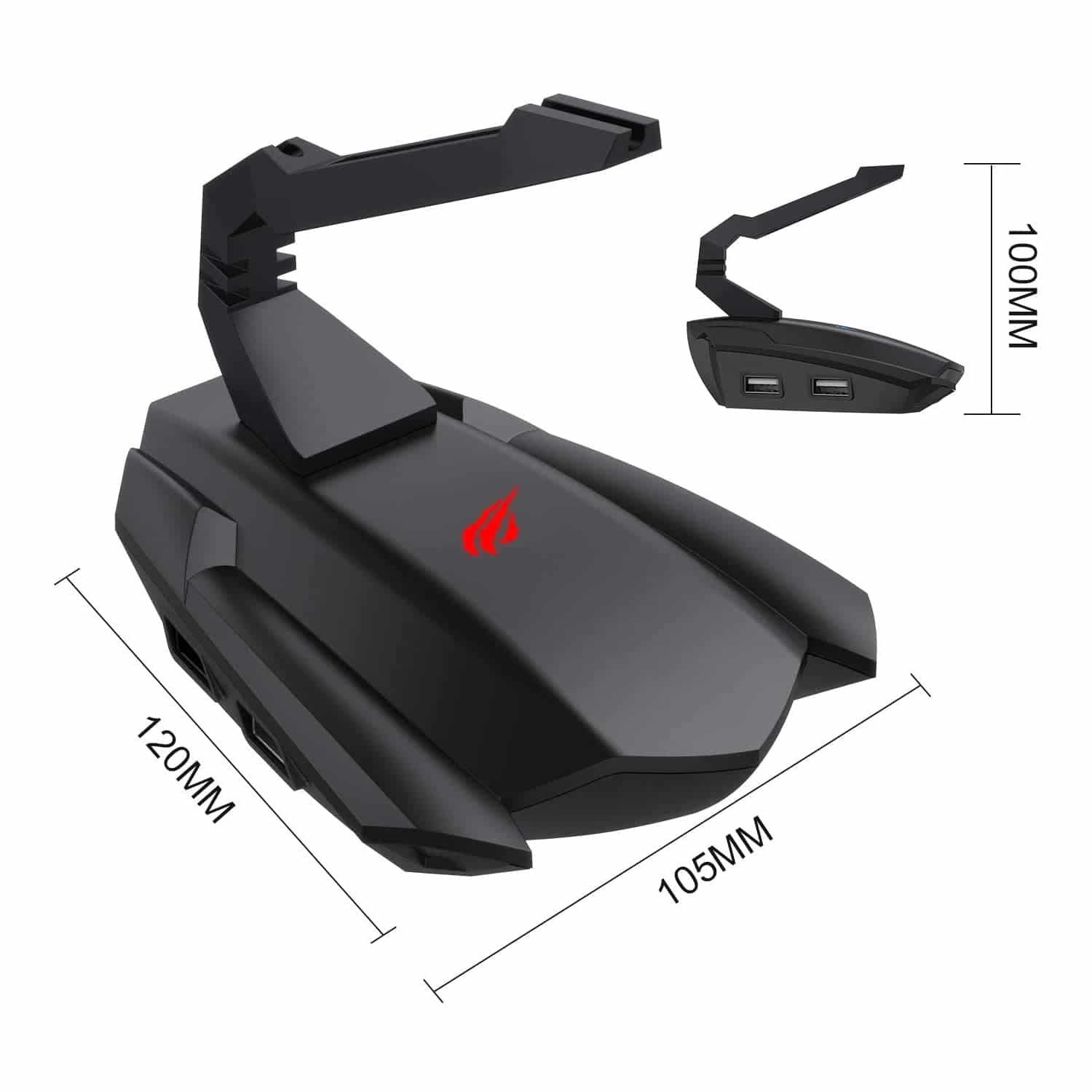 HAVIT TH701U Mouse Bungee with 4 Port USB Hub & 7 Colors Backlight - Image 9