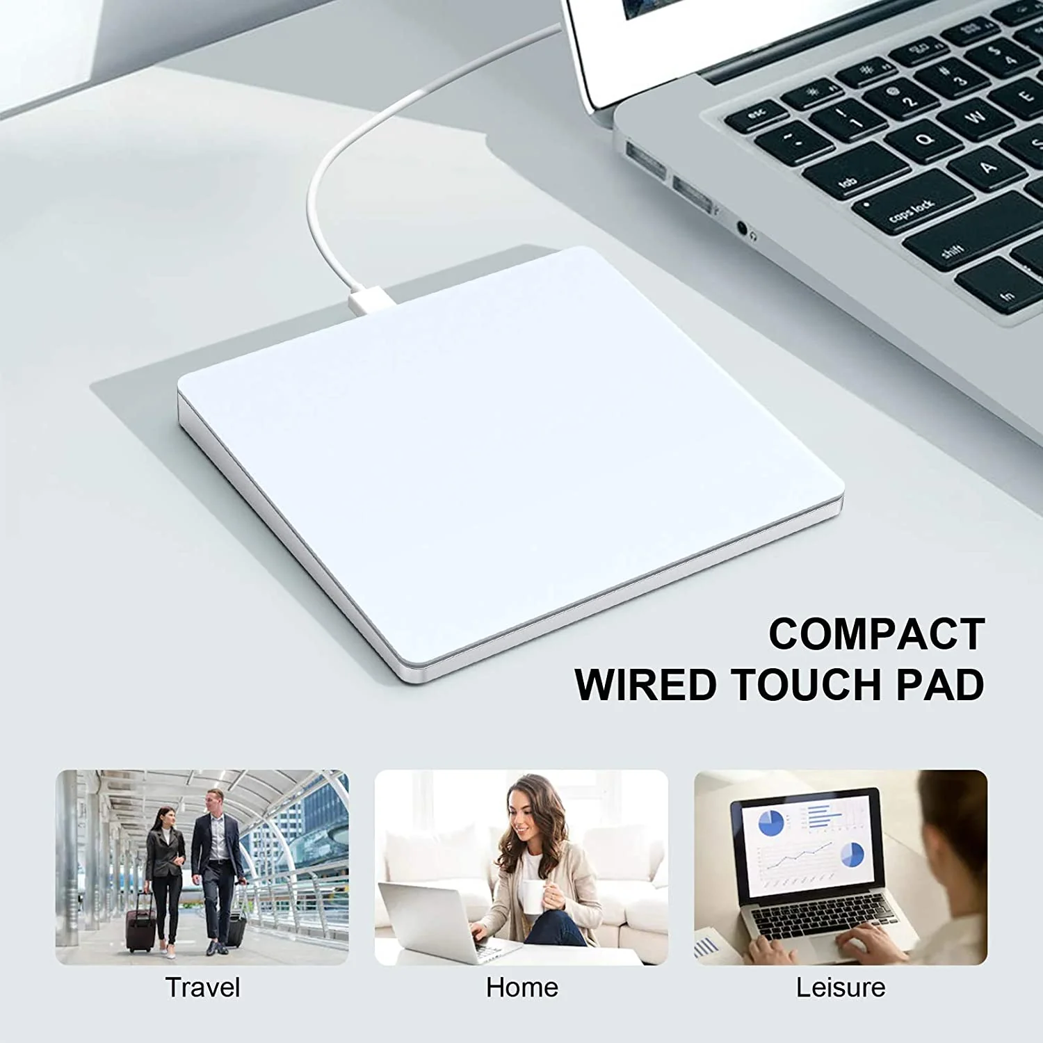 HAVIT TP050-S Trackpad USB Touch Pad for Laptop Notebook PC Desktop - Image 9