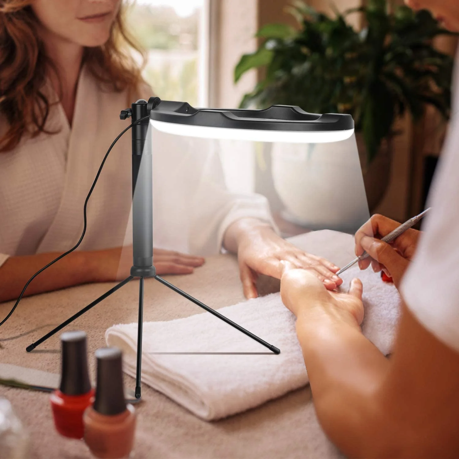 HAVIT ZB01 10" Selfie Ring Light with Stand & Wireless Remote - Image 5