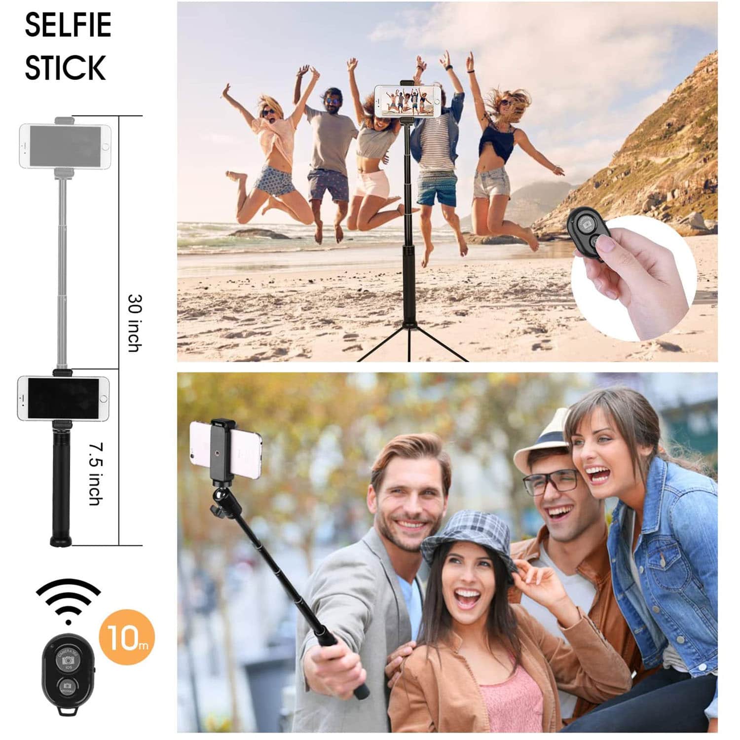 HAVIT ZB01 10" Selfie Ring Light with Stand & Wireless Remote - Image 9